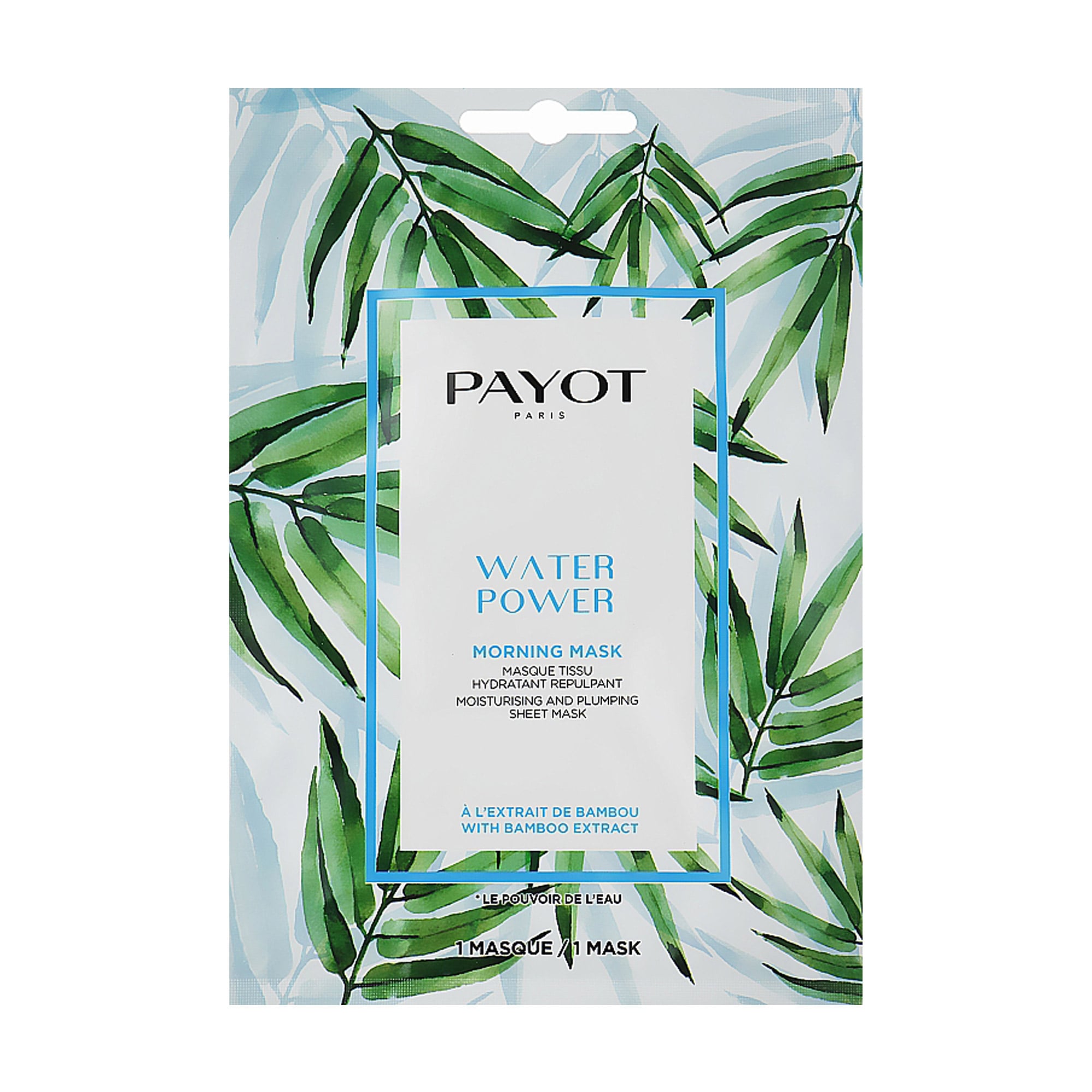 Зволожувальна тканинна маска для обличчя Payot Water Power Sheet Mask, 19 мл